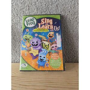 LeapFrog Sing and Learn with Us!‎ DVD 2007 Educational Phonics Short Vowels NEW